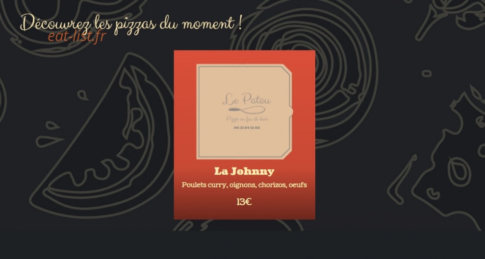 Le Patou — carte page 1