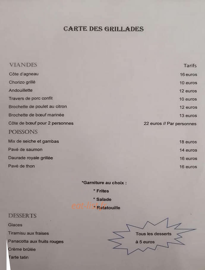 L'Incontournable — carte page 3