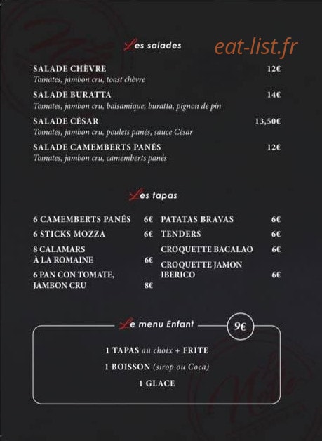 La Notte — carte page 4