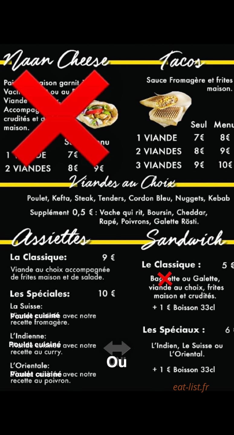 Chez La Famille — carte page 3