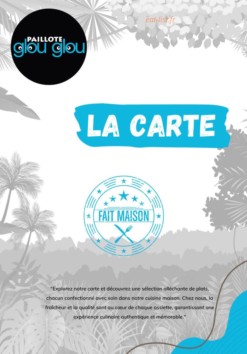 Paillote glouglou — carte page 1