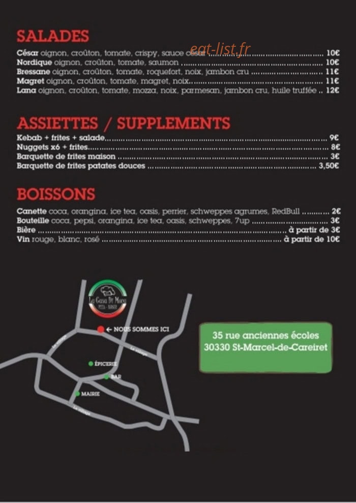 La Casa di Mora — carte page 3