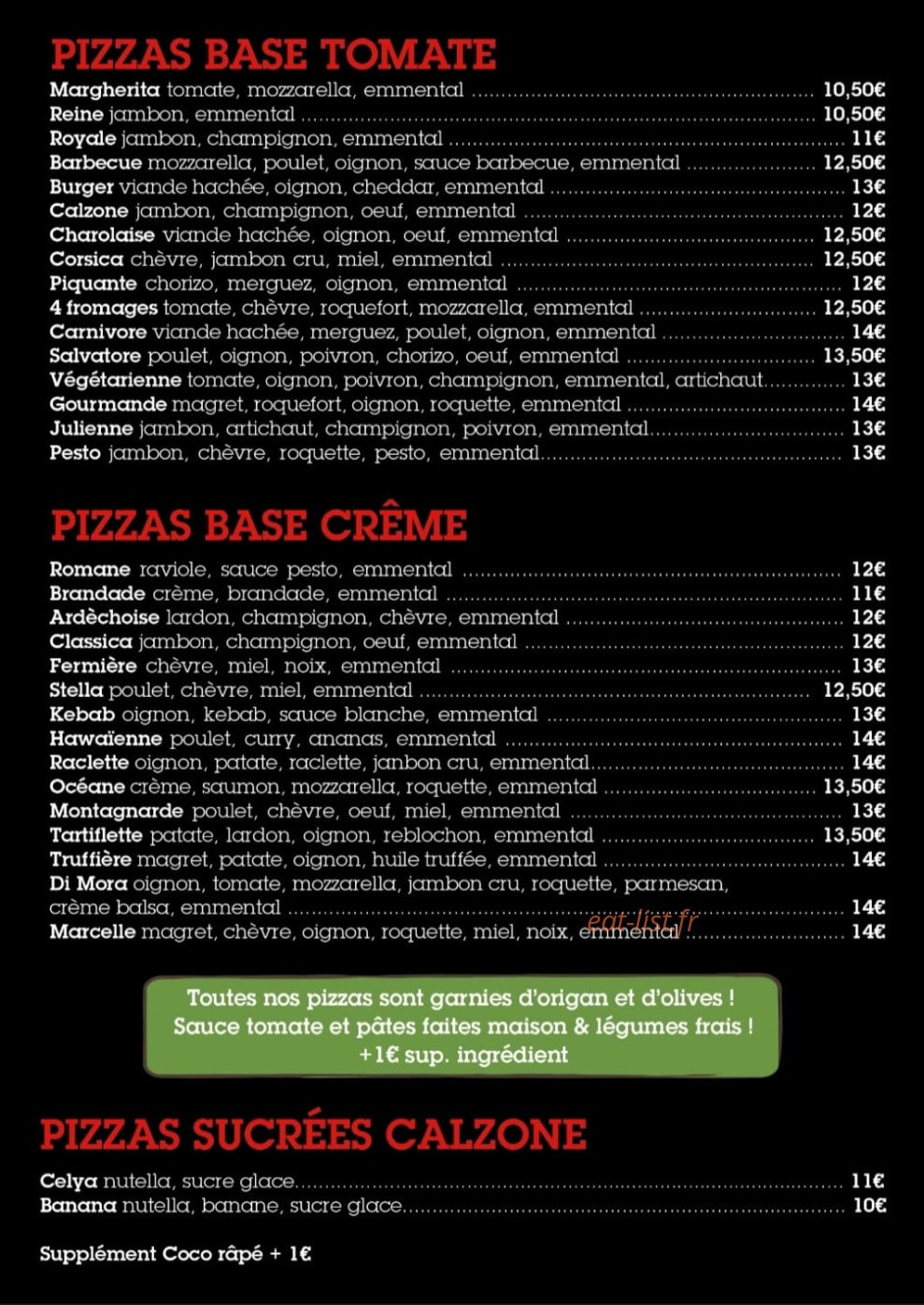 La Casa di Mora — carte page 2