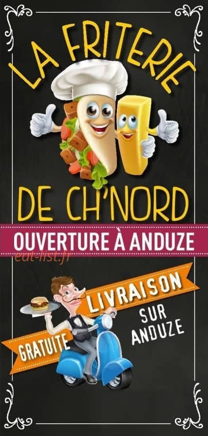 La Friterie de Ch'nord — carte page 1