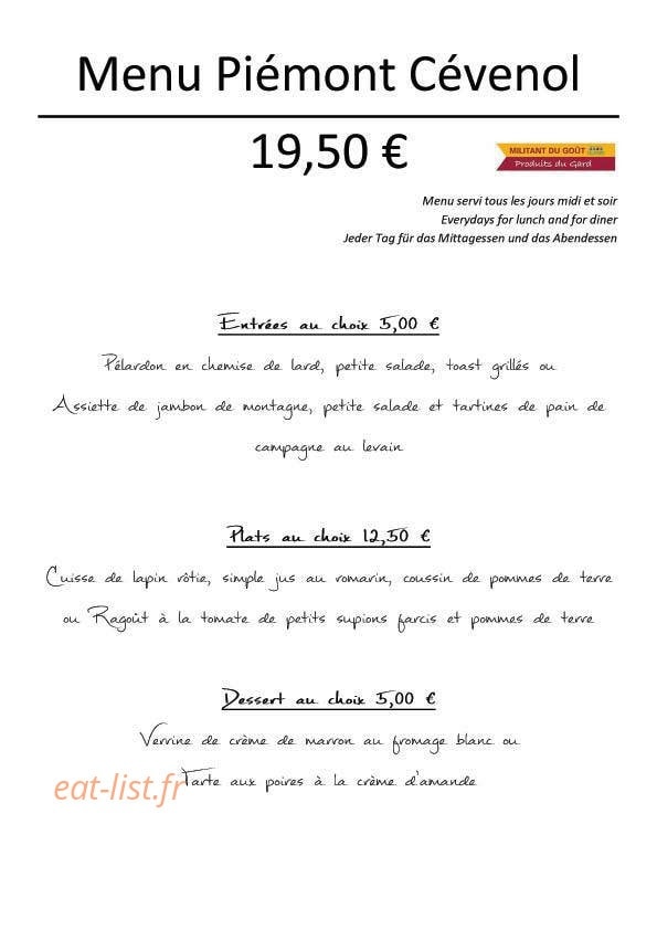 La Gardonnenque — carte page 1