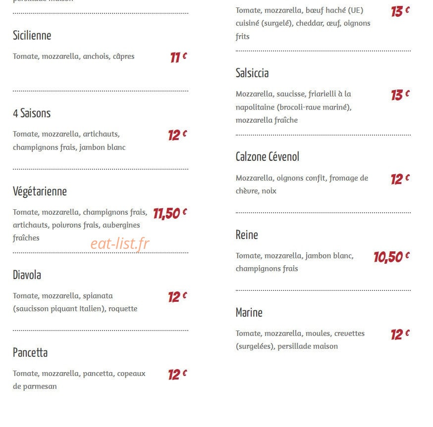 Dall' Innamorato — carte page 2