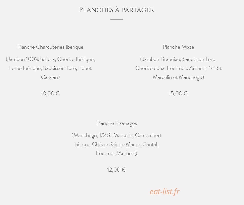 Lou Boqueria — carte page 4