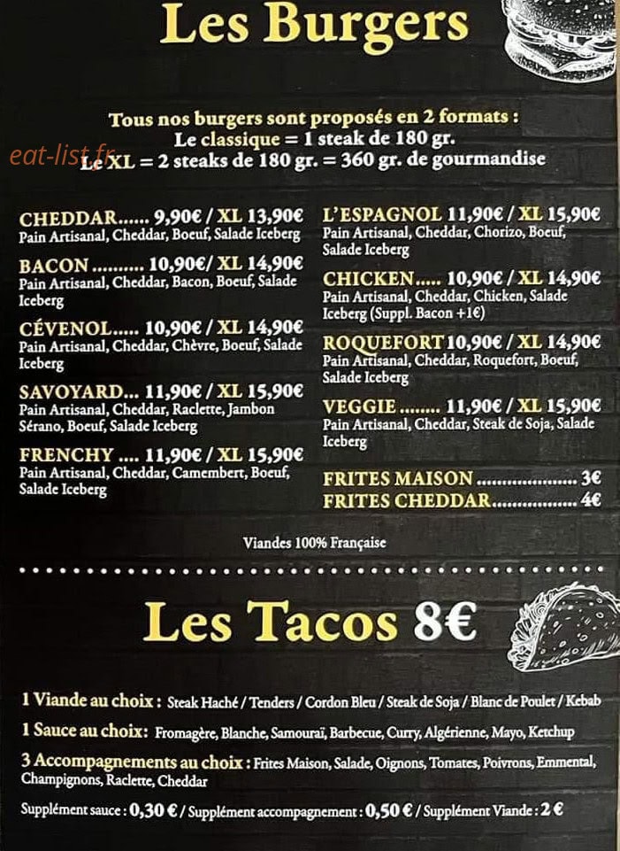 Pizza Factory — carte page 4