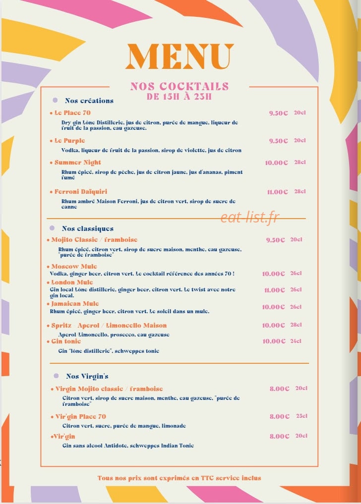 Place 70 — carte page 7