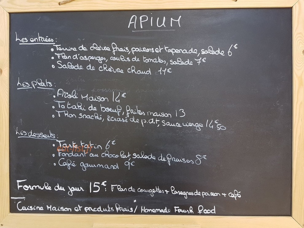 Apium — carte page 1