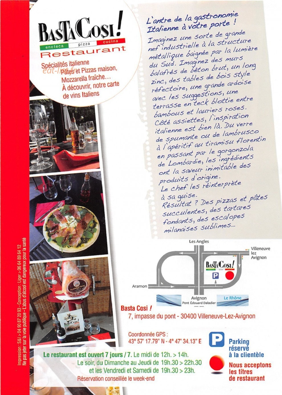 Basta Cosi — carte page 2