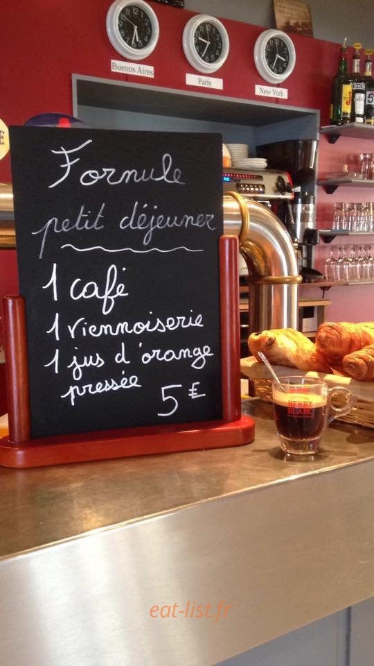 Brasserie Duo — carte page 1
