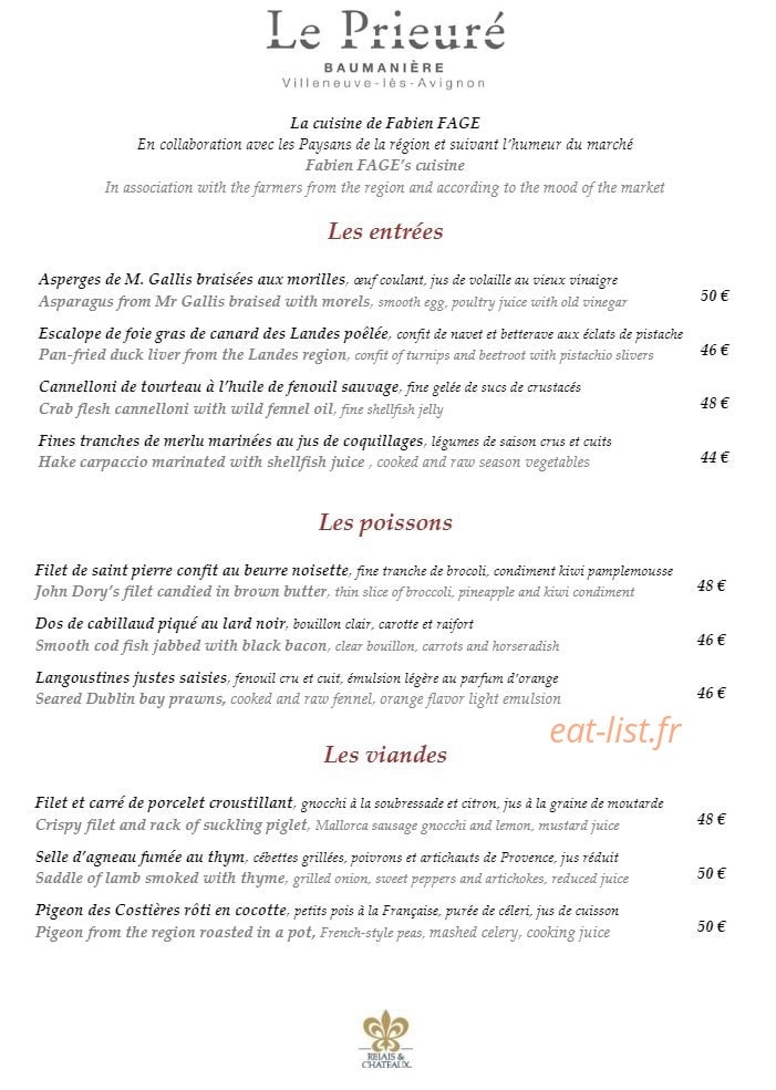 Le Prieuré — carte page 3
