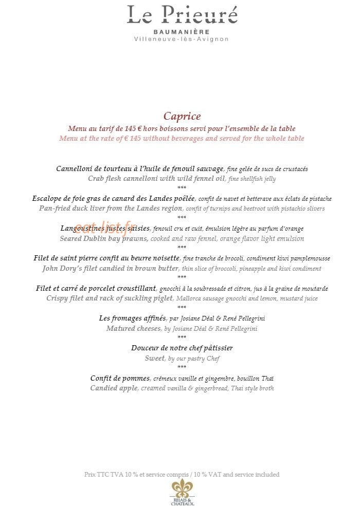 Le Prieuré — carte page 2