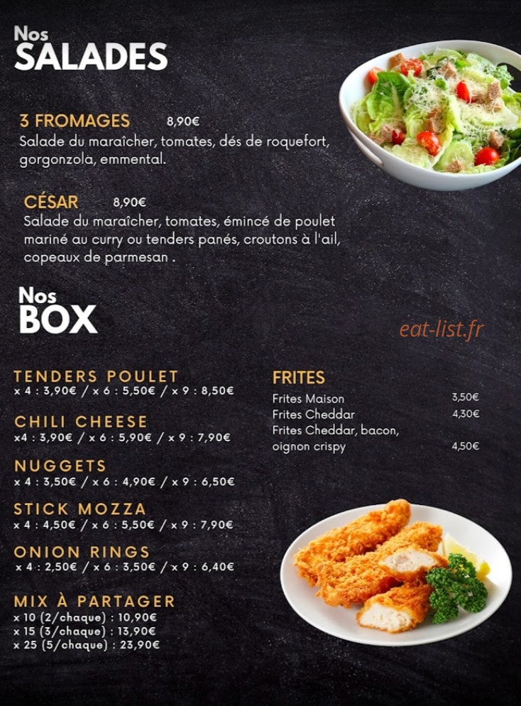 Street Food — carte page 2