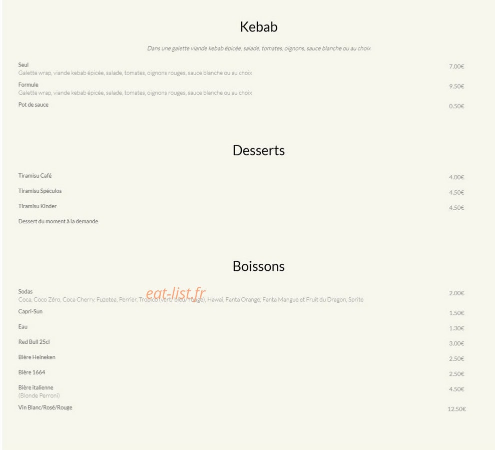 La Squadra — carte page 4
