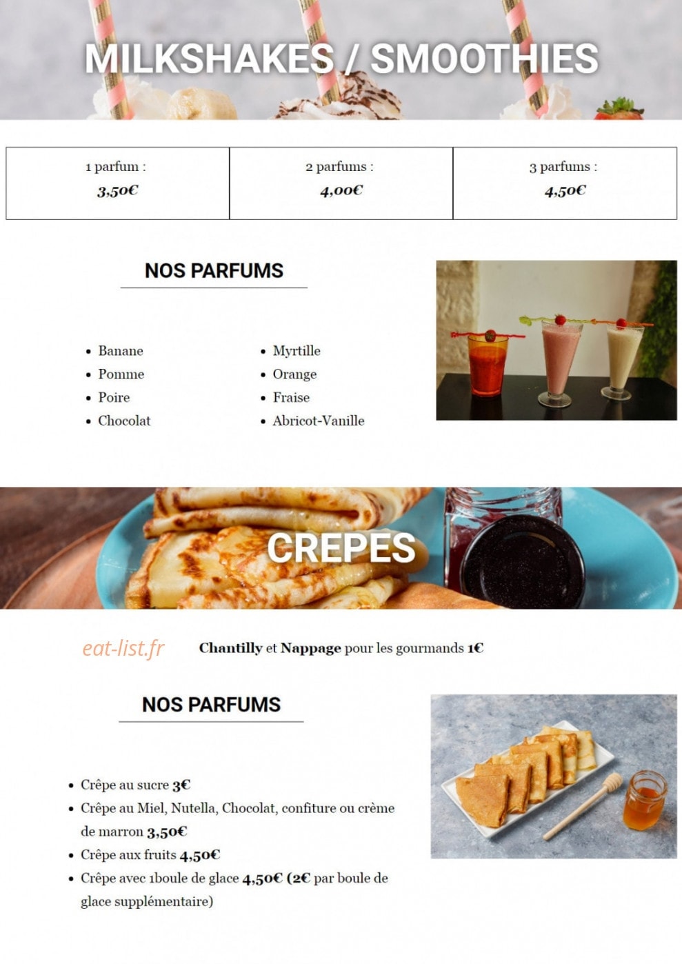 Le Diablotin Gourmand — carte page 3