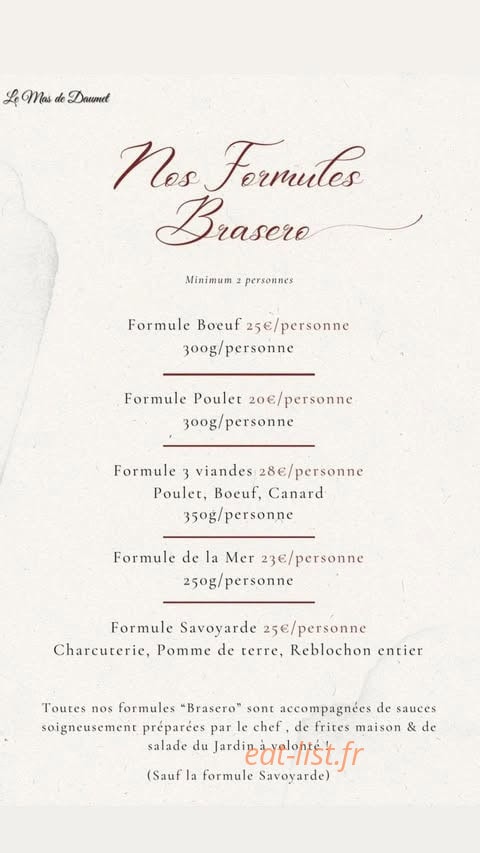 Le Mas de Daumet — carte page 2
