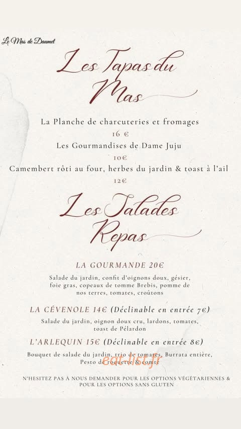 Le Mas de Daumet — carte page 3
