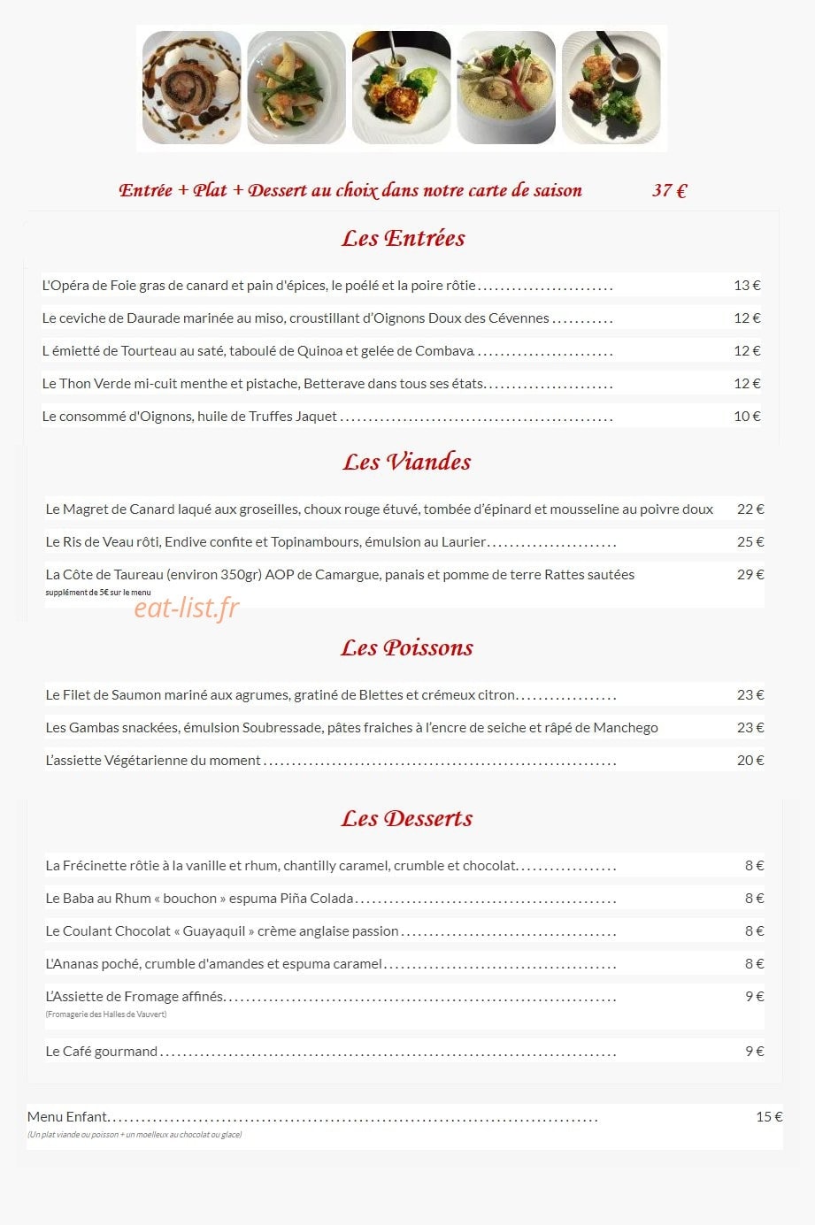 Le Mazet — carte page 1
