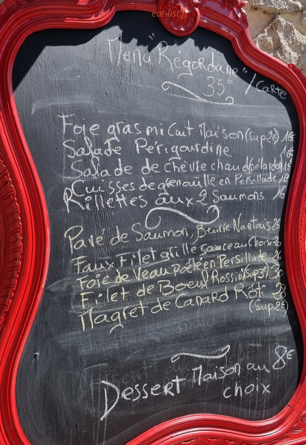 Le bouchon Cévenol — carte page 1