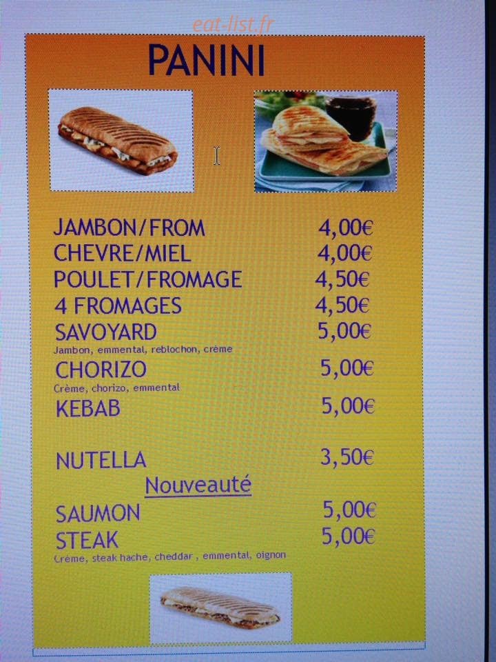 Pizz'a Gimario — carte page 1