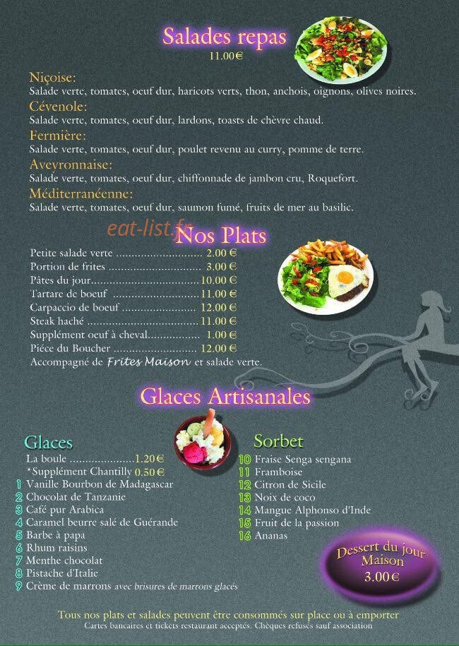Pizza Queen — carte page 4