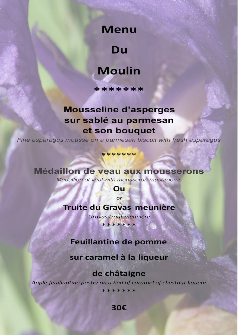 Le moulin du mazel — carte page 4