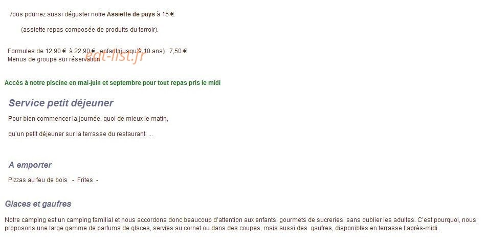 Le Mouretou — carte page 1