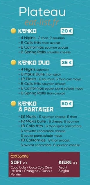 Kenko — carte page 4