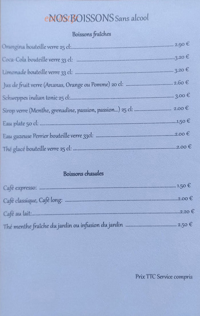 La Réunion des Saveurs — carte page 5