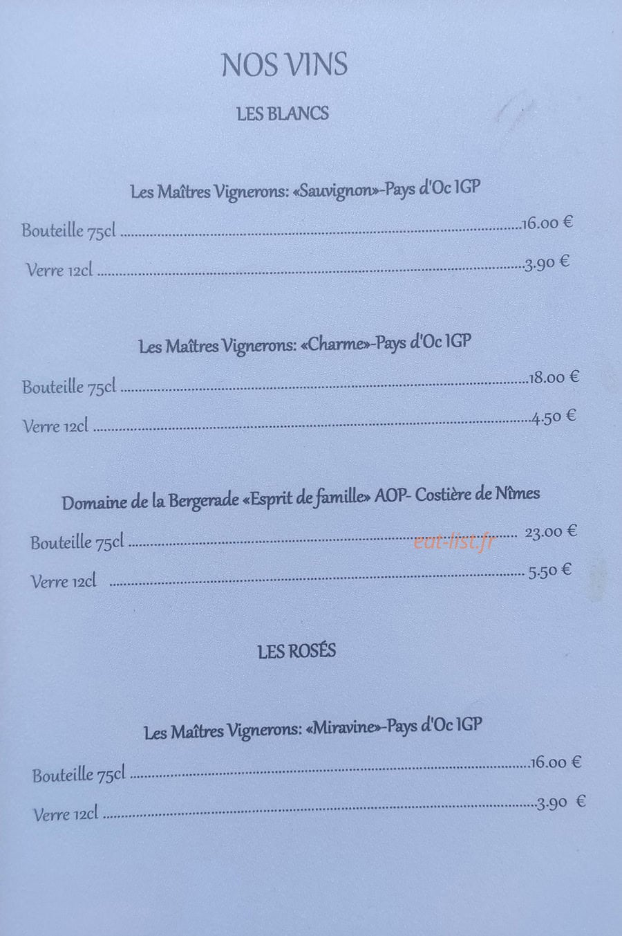 La Réunion des Saveurs — carte page 7