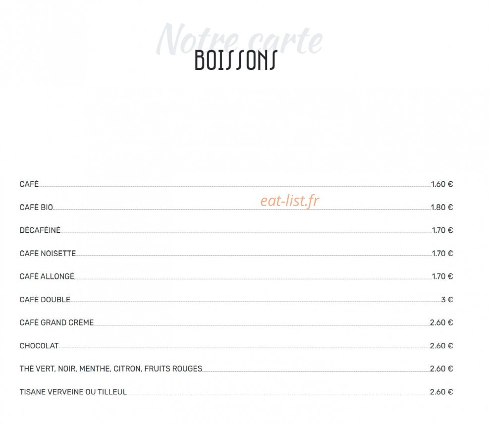 Le Cartel — carte page 3