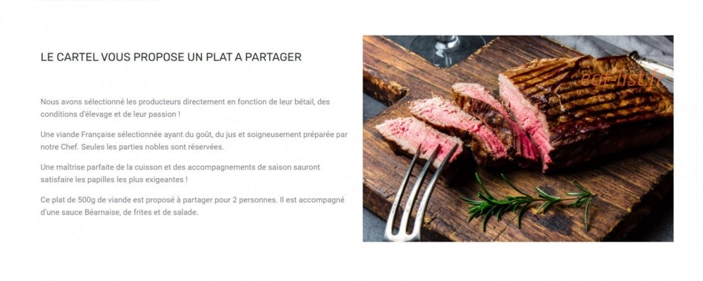 Le Cartel — carte page 2
