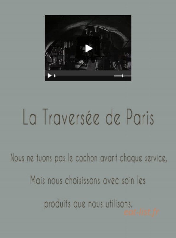 Le Comptoir de l'Evèsque — carte page 2