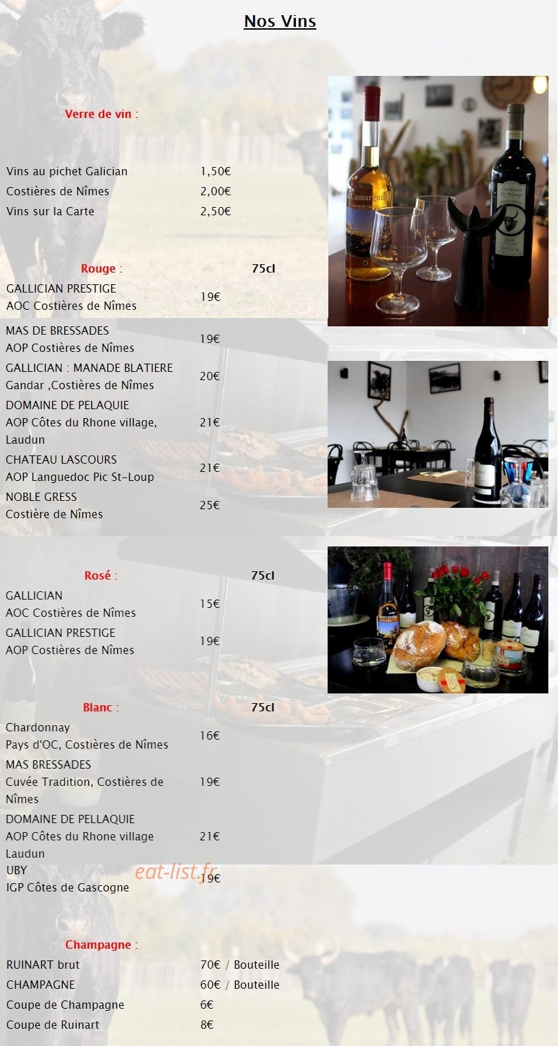 La Petite Camargue — carte page 3