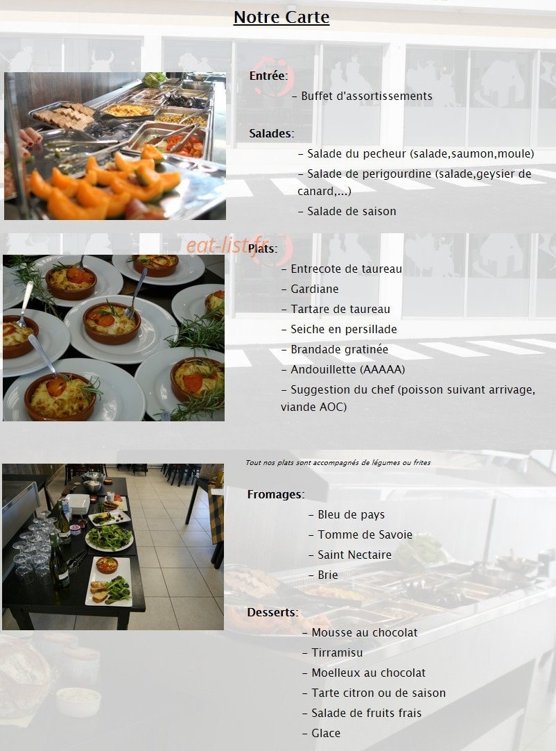 La Petite Camargue — carte page 1