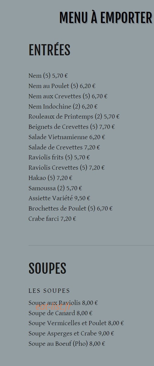 La Rivière Bleue — carte page 6