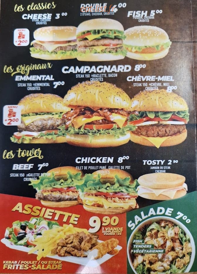The Tasty — carte page 2