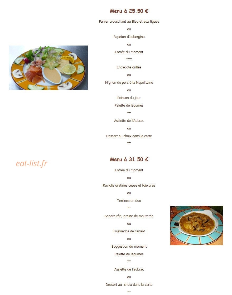 Les Aubades — carte page 1