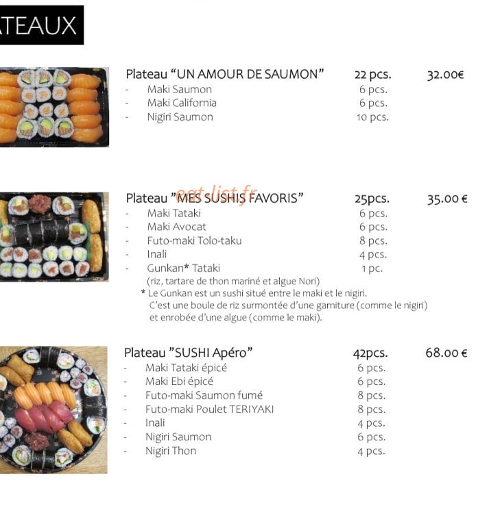 Carte et menu de L'outreterre à Gallargues le Montueux — Les plateaux
