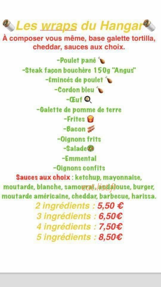 Le Hangar — carte page 3