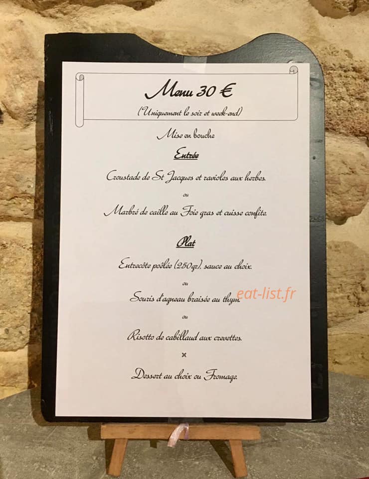 Bar de la place — carte page 2