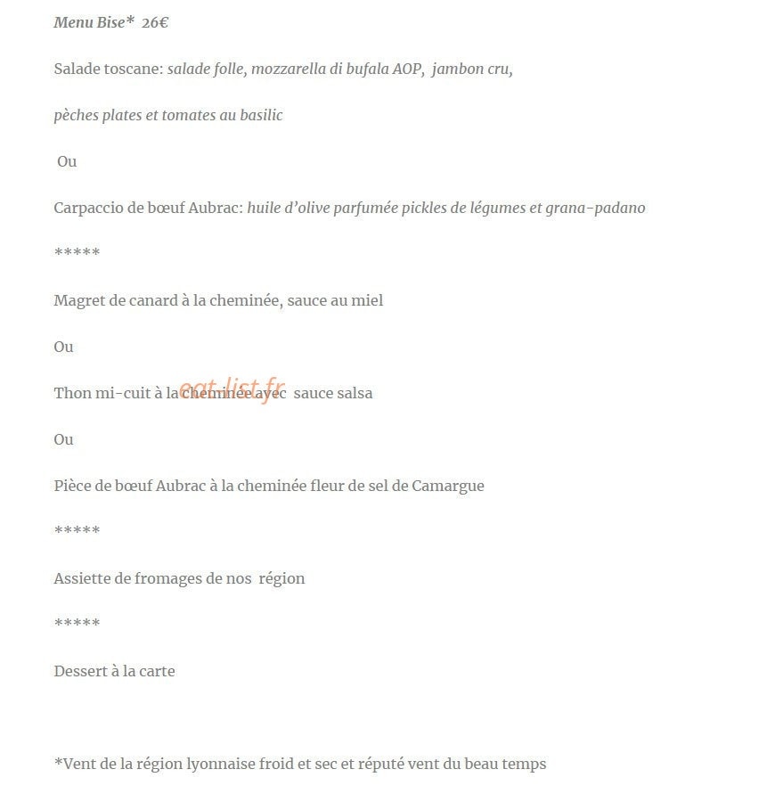 La Rose Des Vents — carte page 4