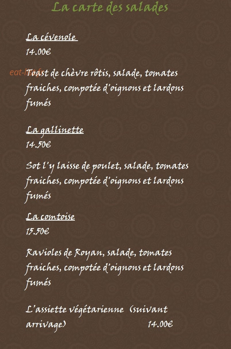 Le Progrès — carte page 1