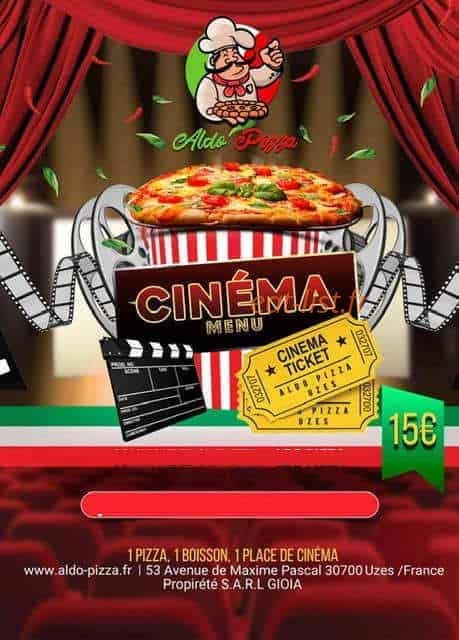 Aldo Pizza — carte page 2