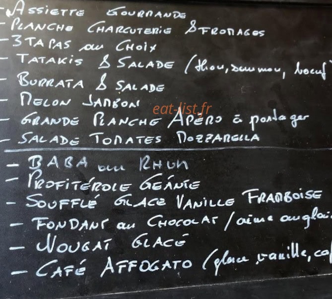 Au Suisse d'Alger — carte page 1
