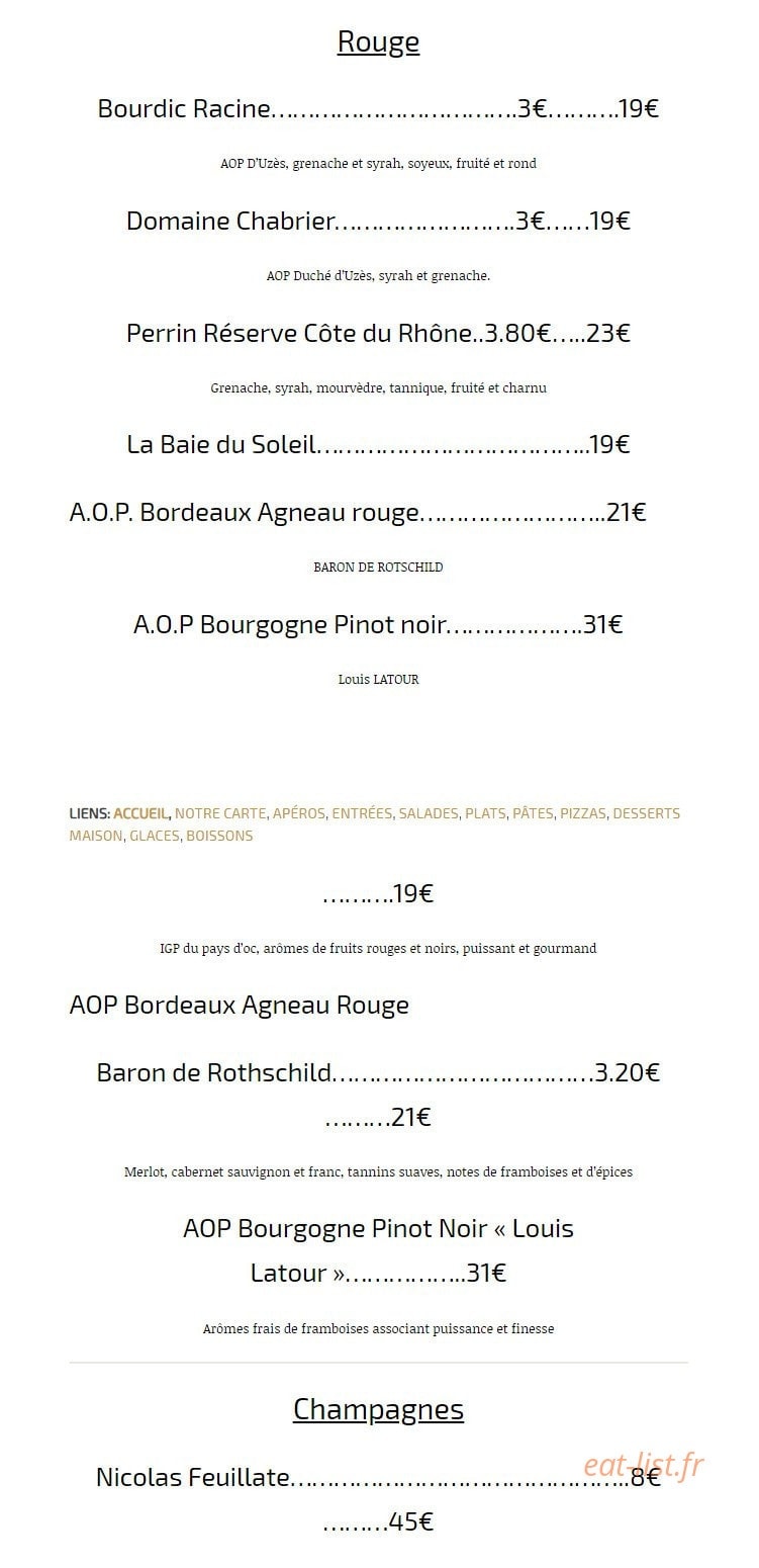 La fontaine — carte page 13