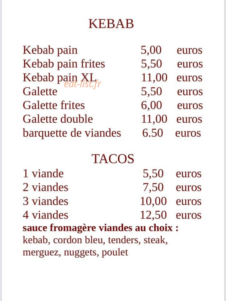 Le b six — carte page 3
