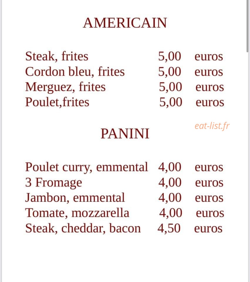 Le b six — carte page 5